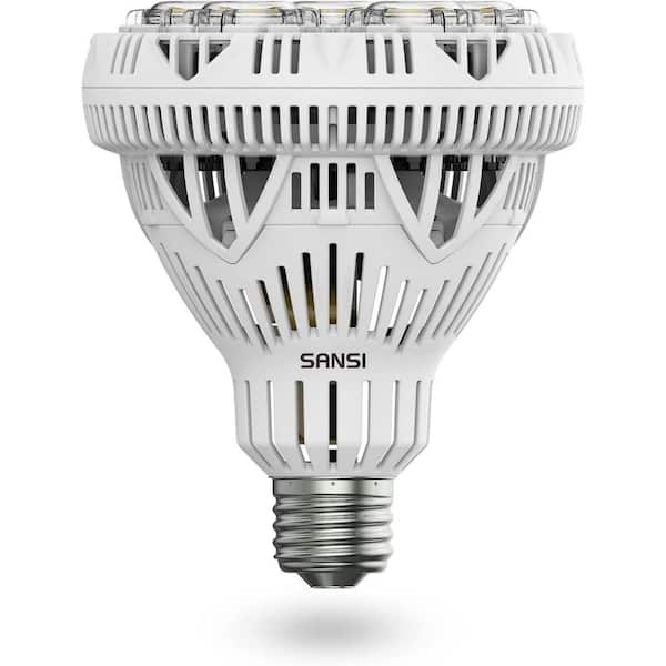 SANSI 300-Watt Equivalent 4000 Lumens 1-Light BR30 Non-Dimmable LED Light Bulb in Daylight 5000K