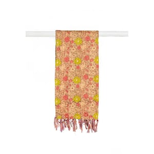 Charlie Brown Floral Cotton Throw Blanket