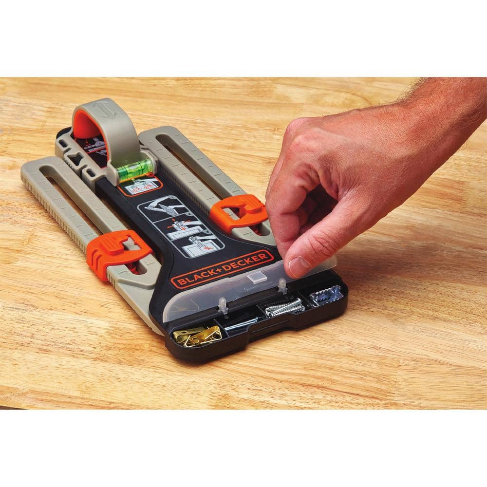 BLACK+DECKER MarkIT Self-Leveling Picture Hanging Tool Kit