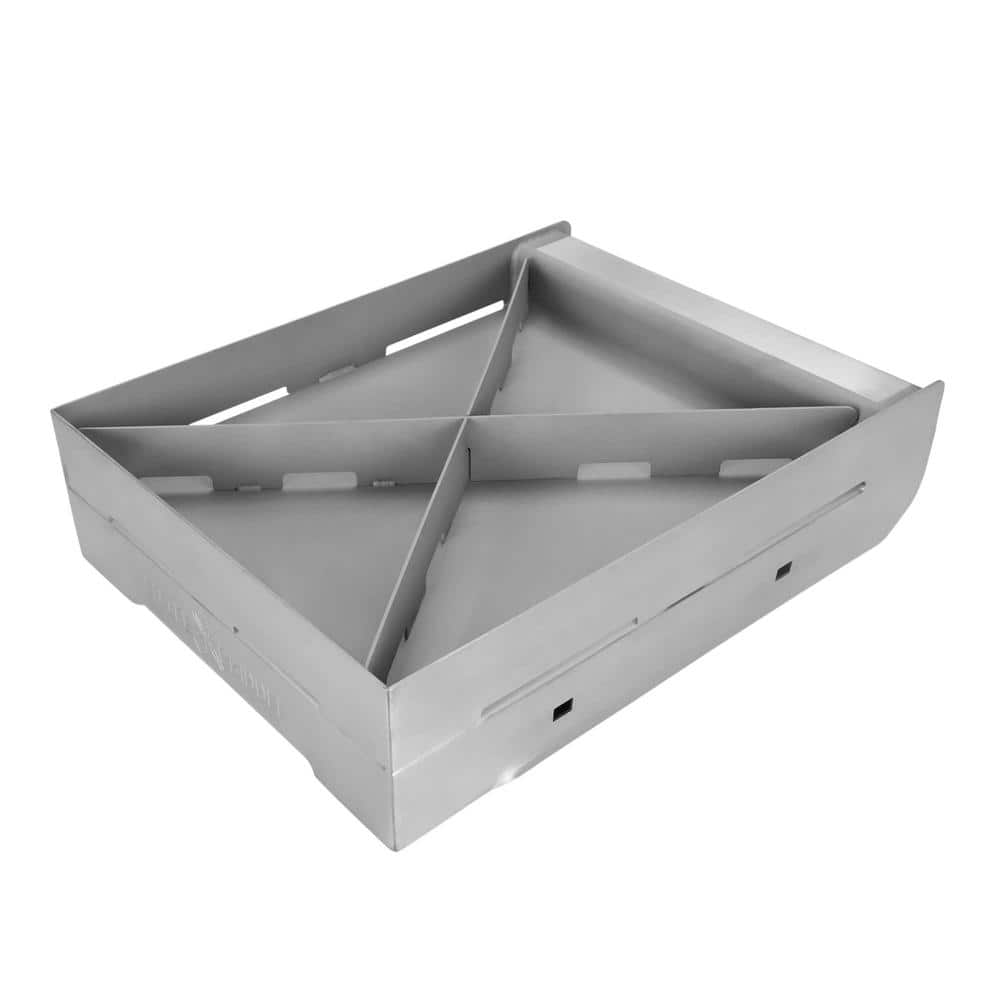 14" x 16" Stainless Steel BBQ Griddle with Handles