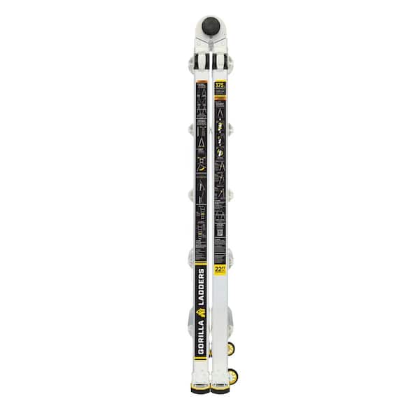 Gorilla Ladders 22 ft. Reach MPXW Aluminum Multi-Position Ladder