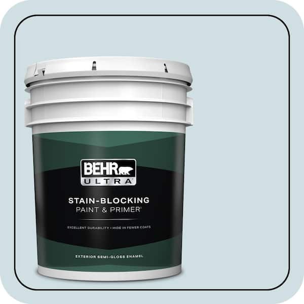 BEHR ULTRA 5 gal. Home Decorators Collection #HDC-CT-16B Waterfall Semi-Gloss Enamel Exterior Paint & Primer