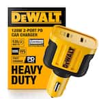 dewalt cigarette lighter charger 240 40 Level 2 EV 25 21V 2.0A/ 20V 2.0A Max;Charger Type DEWALT Heavy Duty 24W USB