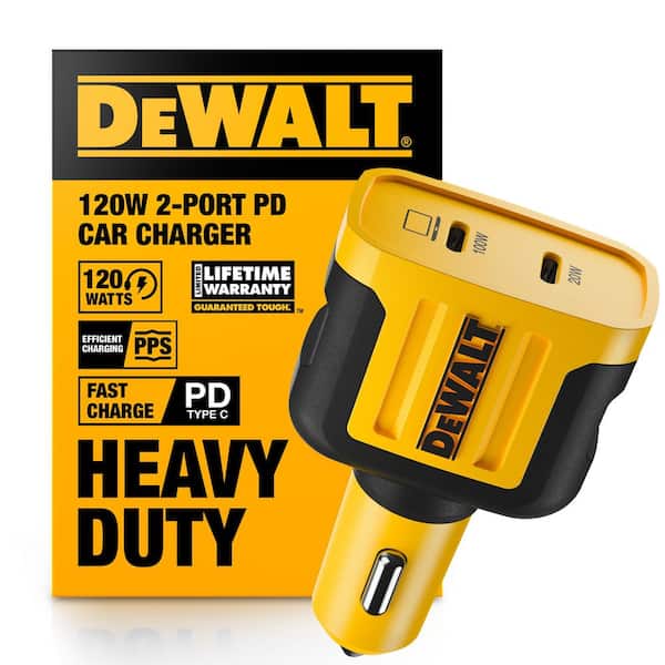 120W 2-Port PPS PD Car Charger