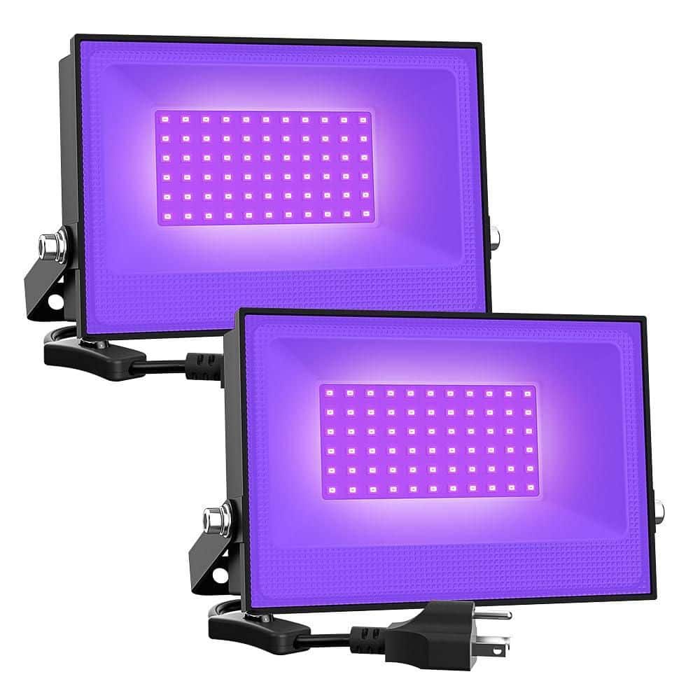 120 Volt Black Plug-in Integrated LED Landscape Flood Light for Halloween Party, IP66 Waterproof, Neon Glow price history on PriceWatchPro