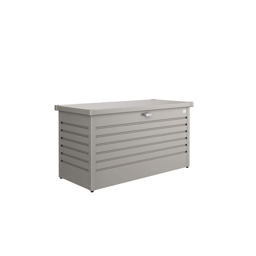 Leisuretime 120 Gal. 52.75 in. L x 24.4 in. W x 27.9 in H Quartz Gray Steel Deck Box price history on PriceWatchPro