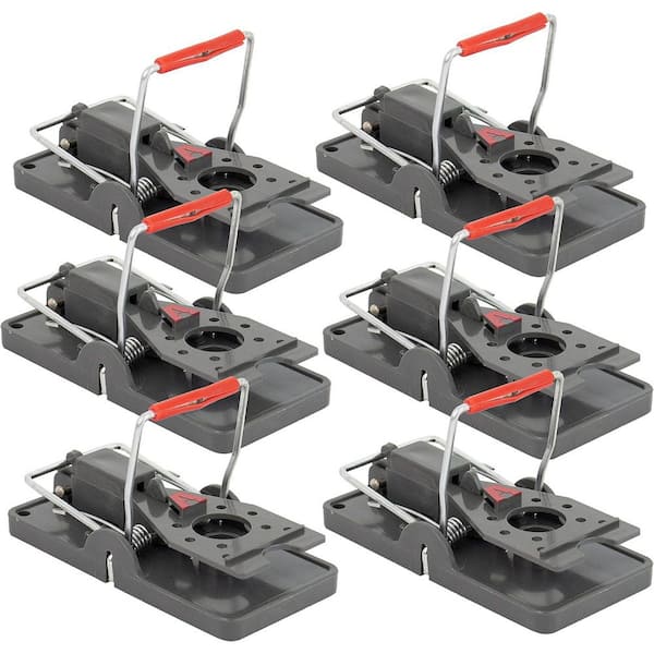 Easy Set Reusable Mouse Trap Bag-Pack of 6, Reusable, for Catching Mice, Squirrels, Rodents, Suitable for Home, Garden