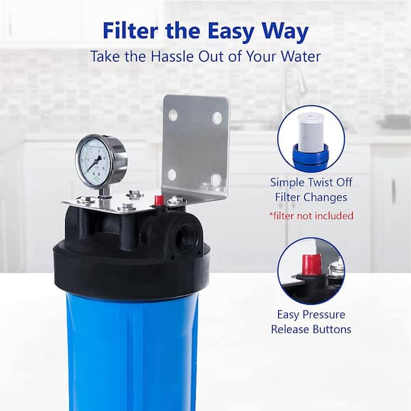 Single Bracket for Standard Water Filter Housing 10" or 20" 