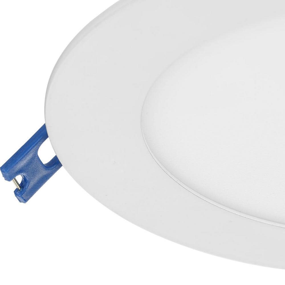 Satin White Aluminum LED Recessed Downlight, 7-Inch