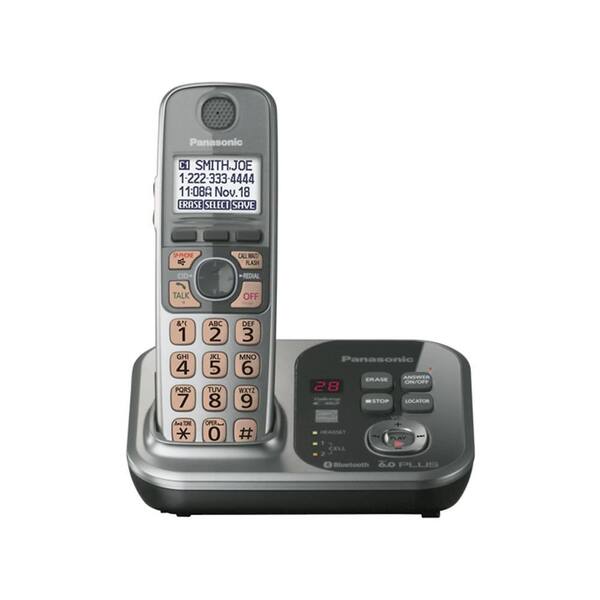 Panasonic DECT 6.0+ Cordless Phone with Digital Answering System-DISCONTINUED