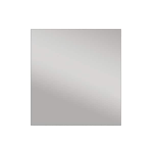 24 in. W x 26 in. H Rectangular Aluminum Medicine Cabinet with Mirror