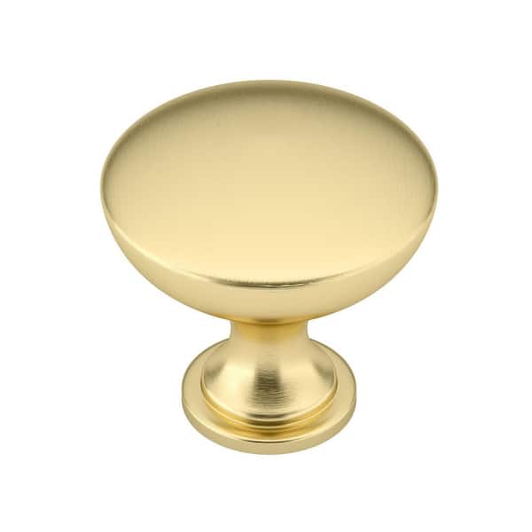 Copperfield Collection 1-9/16 in. (40 mm) Classic Satin Brass Round Cabinet Knob