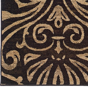 Kiteley Black 8 ft. x 10 ft. Area Rug