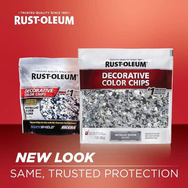 Reviews for Rust-Oleum 1 lb. Metallic Silver Decorative Color ...