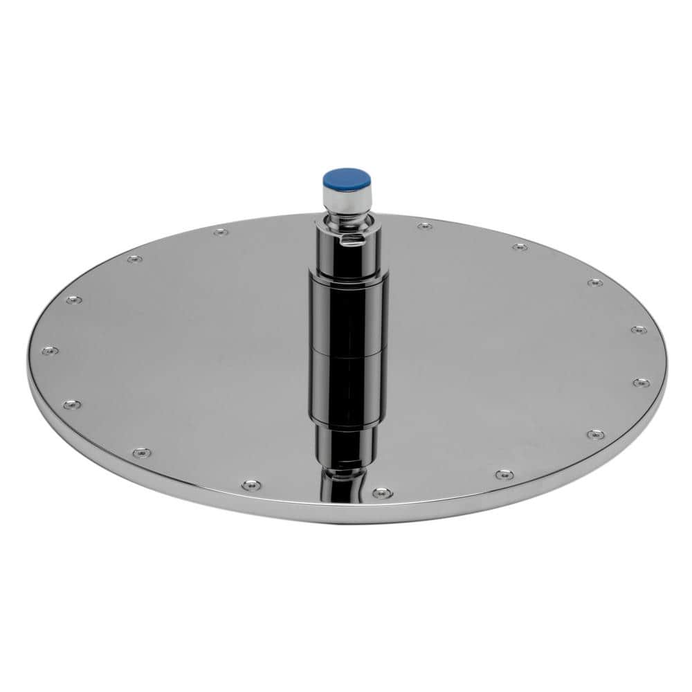 Rain Fixed Shower Head 1.8 GPM GPM with Temperature-based LED
