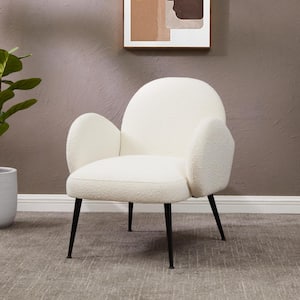 Crystalyn Ivory/Black Accent Chair