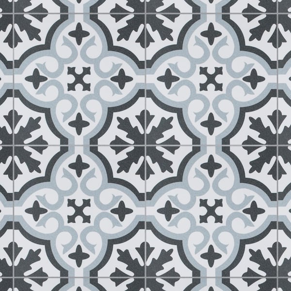 Berkeley Essence Sky 17-3/4 in. x 17-3/4 in. Porcelain Floor and Wall Tile (11.1 sq. ft./Case)