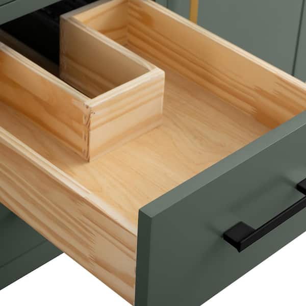 Vanity Art 48 in. W x 22 in. D x 34 in. H Single Sink