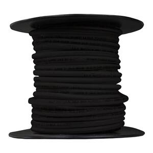 25 ft. 14 Gauge Black Stranded Copper THHN Wire