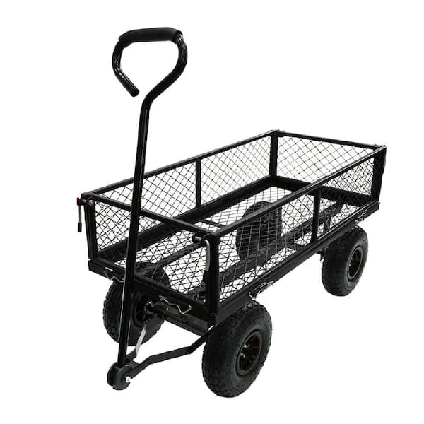 DUENDE　STEEL STORAGE WAGON Little Giant CH-2436-12P-FSD Heavy-Duty Wagon Truck, 24