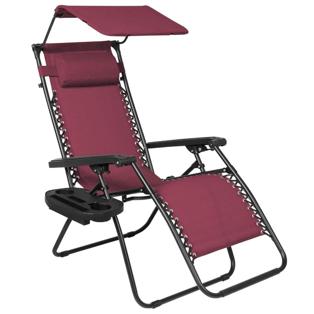 burgundy lawn chairs