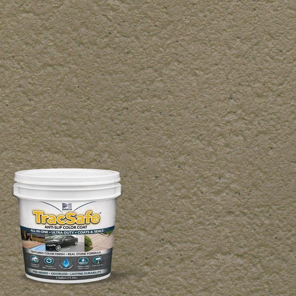 TracSafe All-In-One  3 gal. Clay Brick Matte Anti-Slip Color Coat Interior/Exterior Concrete Porch & Floor Paint price history on PriceWatchPro