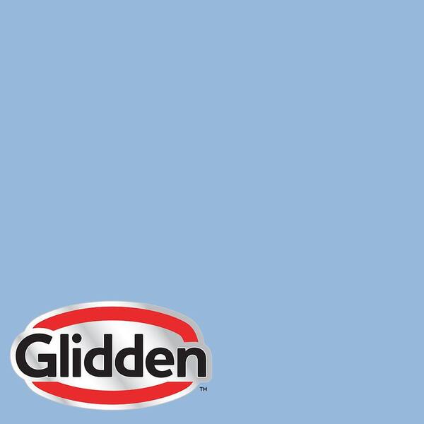 Glidden Essentials 5 gal. #HDGV15 French Country Blue Flat Exterior Paint