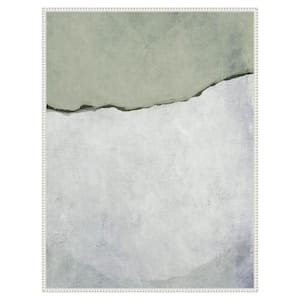 "Divided" by Dan Hobday 1 Piece Floater Frame Giclee Abstract Canvas Art Print 42 in. x 32 in .