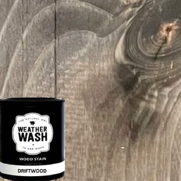 WEATHER WASH 1 qt. Driftwood WeatherWash Aging Interior Wood Stain