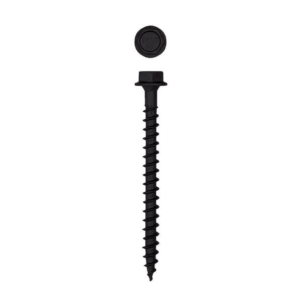 5/16 in. x 3-1/2 in. Exterior Hex Head Structural Wood Lag Screws Powerlags Hex (50 Each) Bit Included