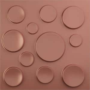 19-5/8"W x 19-5/8"H Cosmo EnduraWall Decorative 3D Wall Panel, Champagne Pink (Covers 2.67 Sq.Ft.)