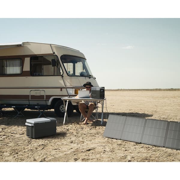 EcoFlow NextGen 220-Watt Bifacial Portable Solar Panel, IP68