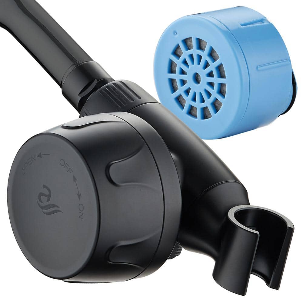 Advanced Shower Filter for Hand Showers with KDF Filtration and Built-In Br