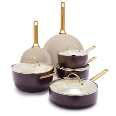 Bakken-Swiss 14-Piece Kitchen Cookware Set Marble