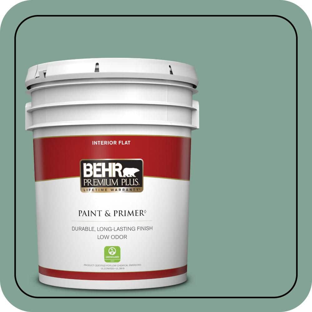 5 gal. #470F-4 Aspen Aura Flat Low Odor Interior Paint & Primer price history on PriceWatchPro