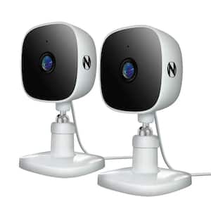 1080p Plug-in Indoor Wireless Security Cameras (2-Pack)