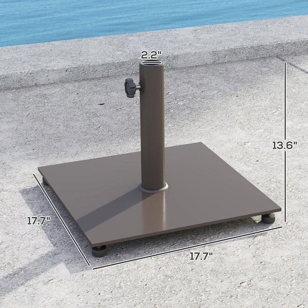 extra heavy patio umbrella base Deluxe for and Offset Umbrellas outdoor dining Patio Umbrella Base | Heavy-Duty
