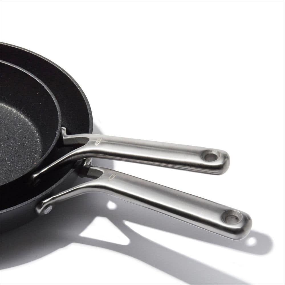 OXO 10-Piece Black Aluminum Non-Stick Cookware Set