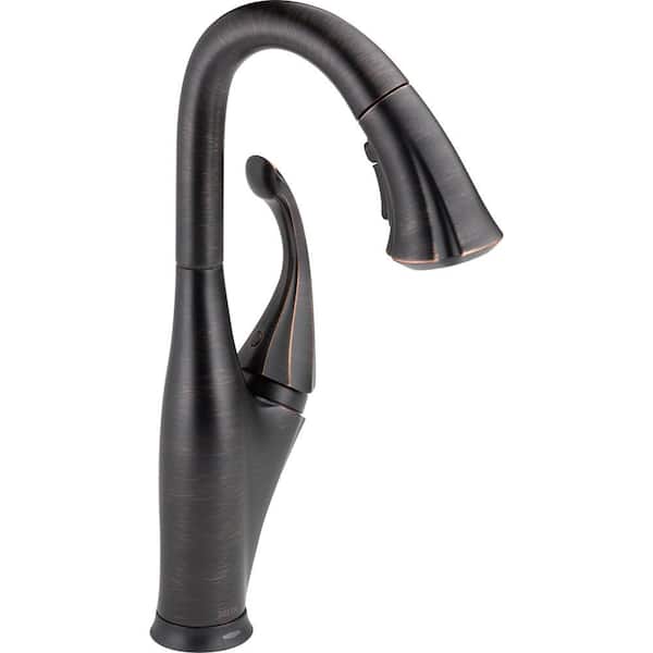 Delta Addison Single-Handle Bar Faucet with Touch2O and MagnaTite Docking Technologies in Venetian Bronze