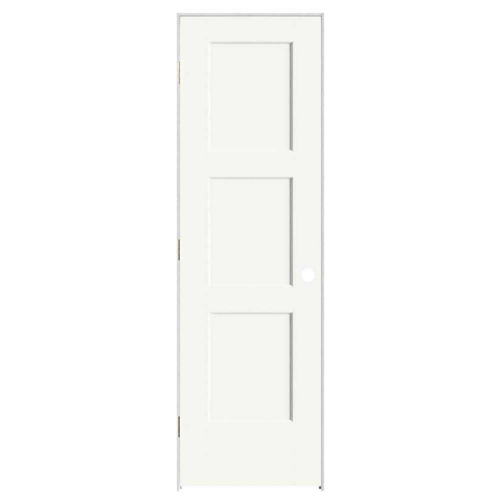 Calden 24 in. x 80 in. 3P Right-Hand Inswing Hollow Core White Composite Single Prehung Interior Door 4-9/16 in. Jamb price history on PriceWatchPro
