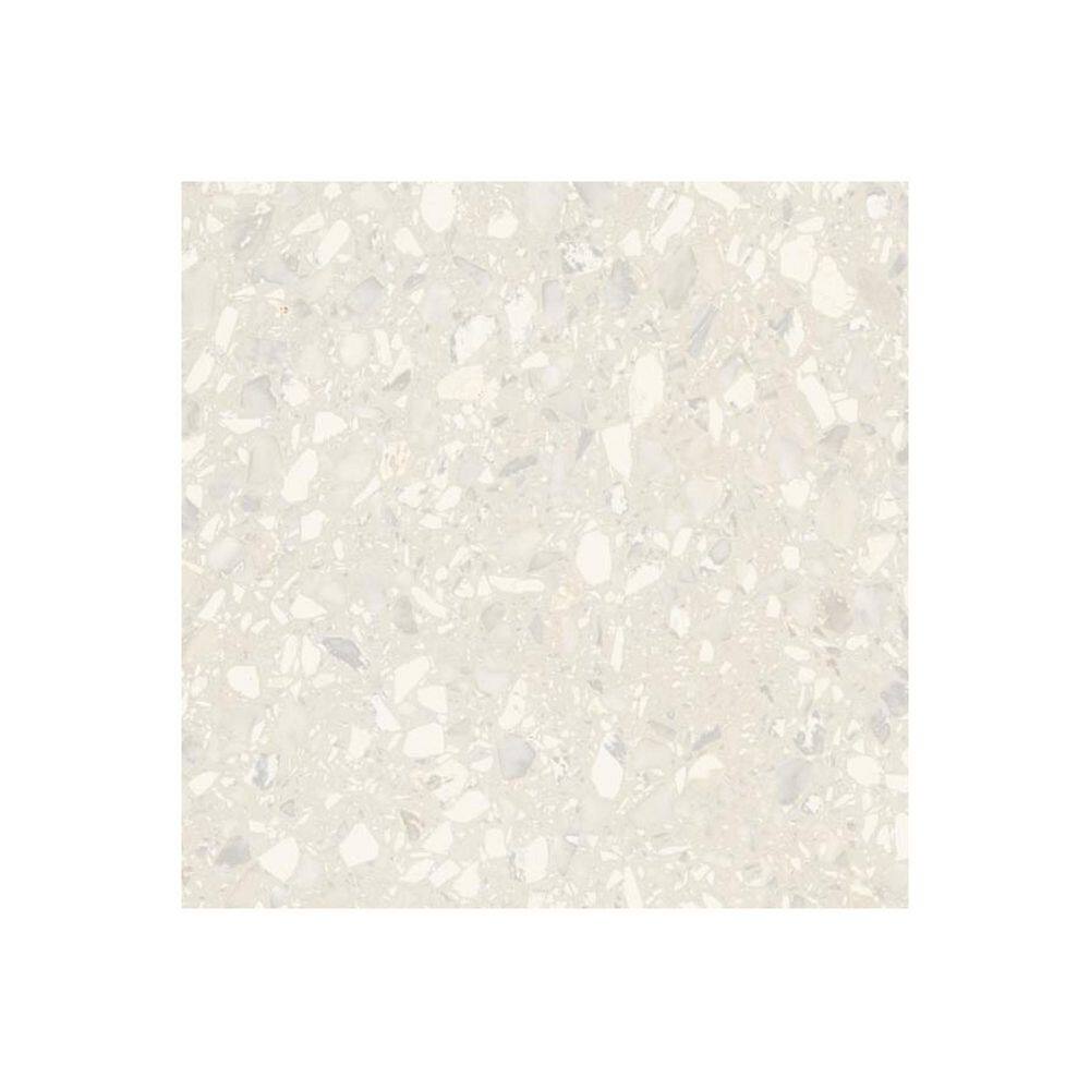 Terrazzo Americana Dove White 4 in. x 4 in. Matte Porcelain Large Format Floor and Wall Tile Sample price history on PriceWatchPro