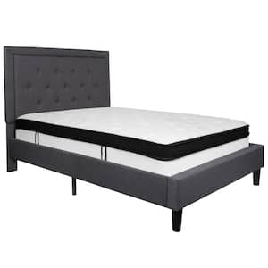 Dark Gray Full Bed Set