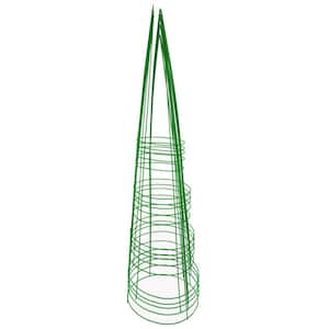 54 in. Heavy-Duty Green Tomato Cage (5-Pack)