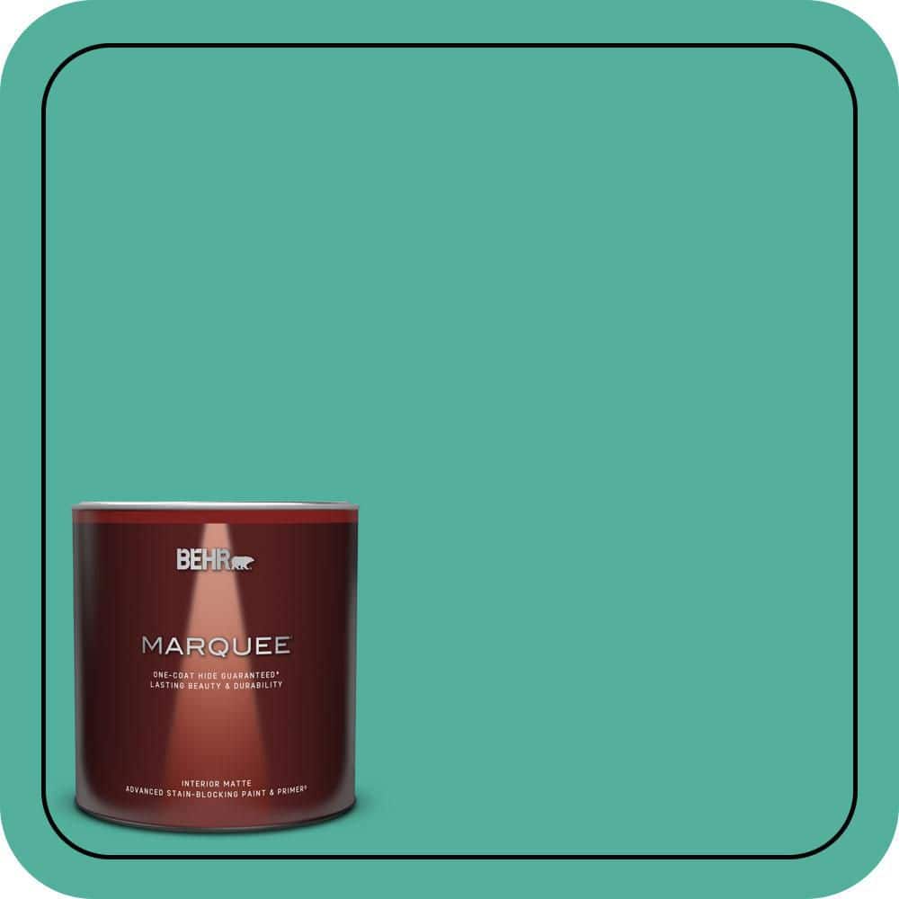 1 Qt. #P440-5 Water Park One-Coat Hide Matte Interior Paint & Primer price history on PriceWatchPro