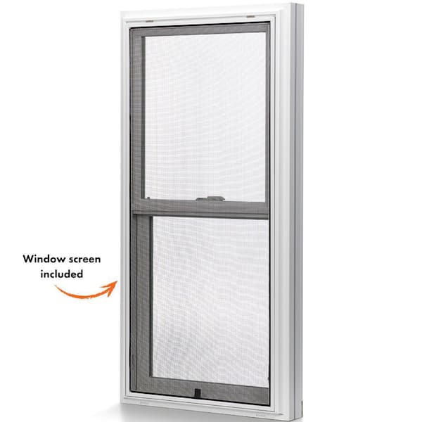 Andersen 23-1/2 in. x 35-1/2 in. 100 Series White Double-Hung