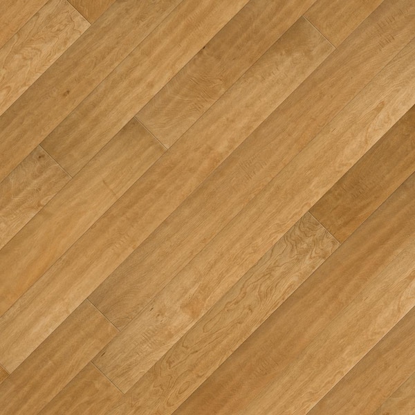 HOMELEGEND Hand Scraped Maple Durham 1/2 in. T x 5-1/4 in. W x Varying Length Engineered Hardwood Flooring (27.56 sq.ft./case)