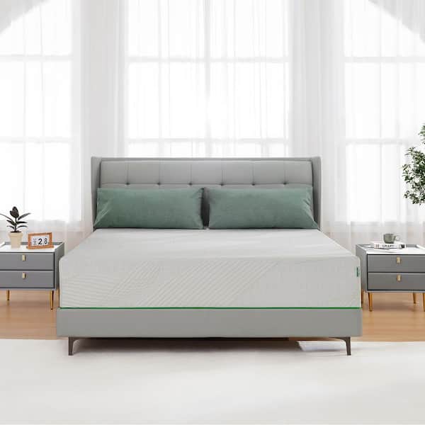 Novilla 10 in. Full Medium Cooling Gel Memory Foam Pressure Relief Bed-in-a-Box Mattress