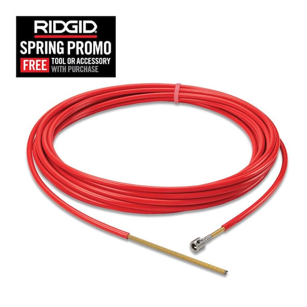 RIDGID 1/4 in. x 50 ft. DeadCore Cable for Use with FlexShaft Series of Drain Cleaning Machines