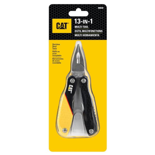 CAT 13-in-1 Multi-Tool and Pocket Knives Gift Box Set (3-Piece) 240126 -  The Home Depot