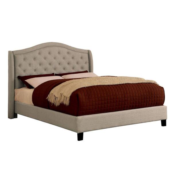 William's Home Furnishing Carly Warm Gray California King Bed